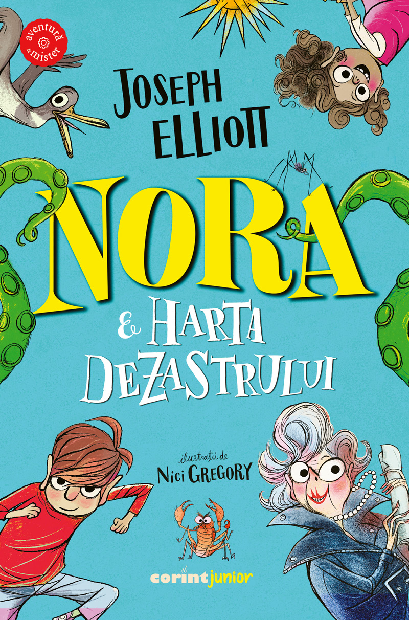 9789731289342 Nora-si-harta-dezastrului_Joseph-Elliott_editura-corint-junior-01
